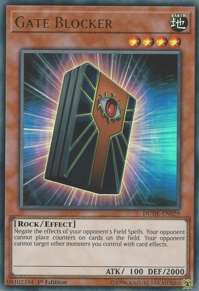 Image for Gate Blocker (Duel Devastator) (DUDE-EN029) - YuGiOh
