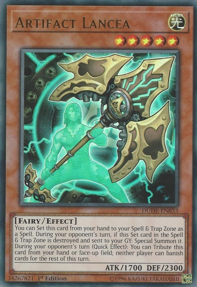 Image for Artifact Lancea (Duel Devastator) (DUDE-EN033) - YuGiOh