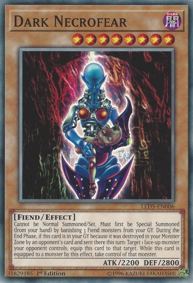 Image for Dark Necrofear (Legendary Duelists: Immortal Destiny) (LED5-EN006) - YuGiOh