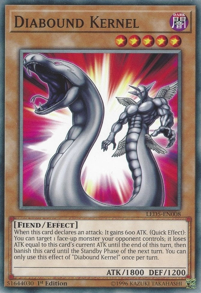 Image for Diabound Kernel (Legendary Duelists: Immortal Destiny) (LED5-EN008) - YuGiOh