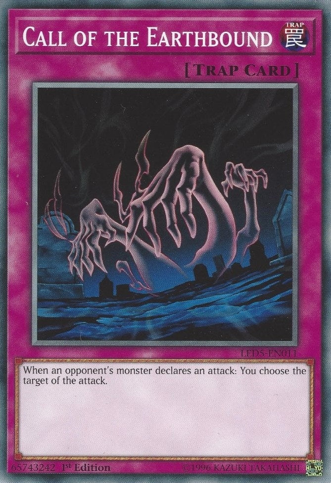 Image for Call of the Earthbound (Legendary Duelists: Immortal Destiny) (LED5-EN011) - YuGiOh