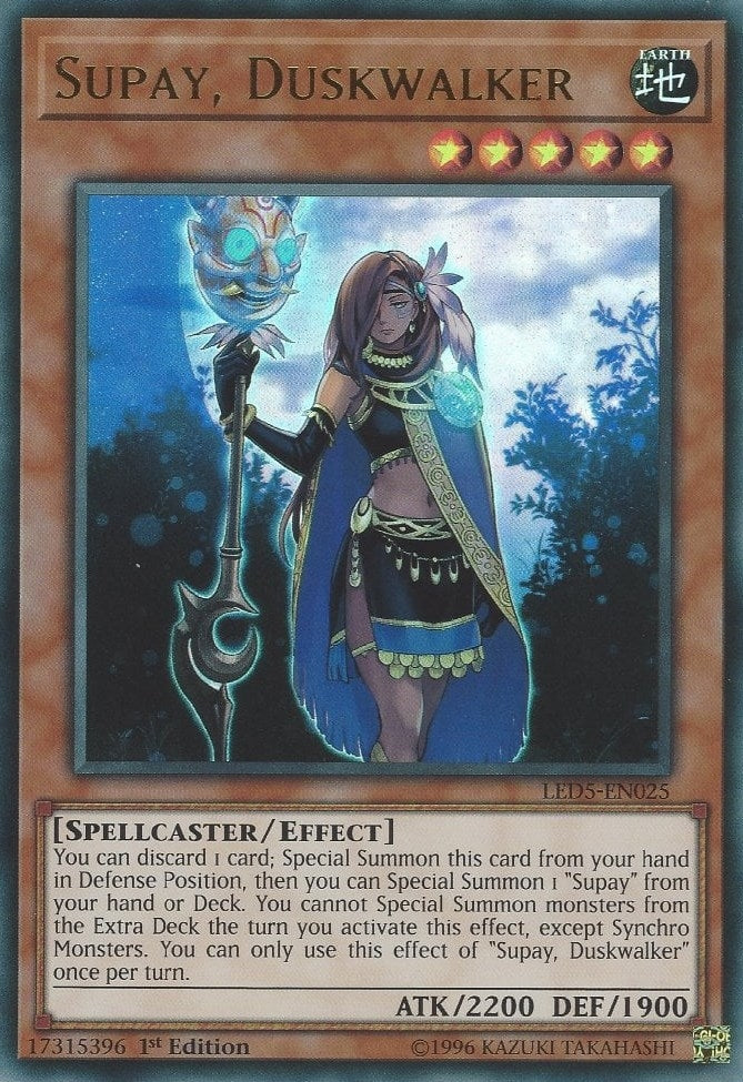 Image for Supay, Duskwalker (Legendary Duelists: Immortal Destiny) (LED5-EN025) - YuGiOh