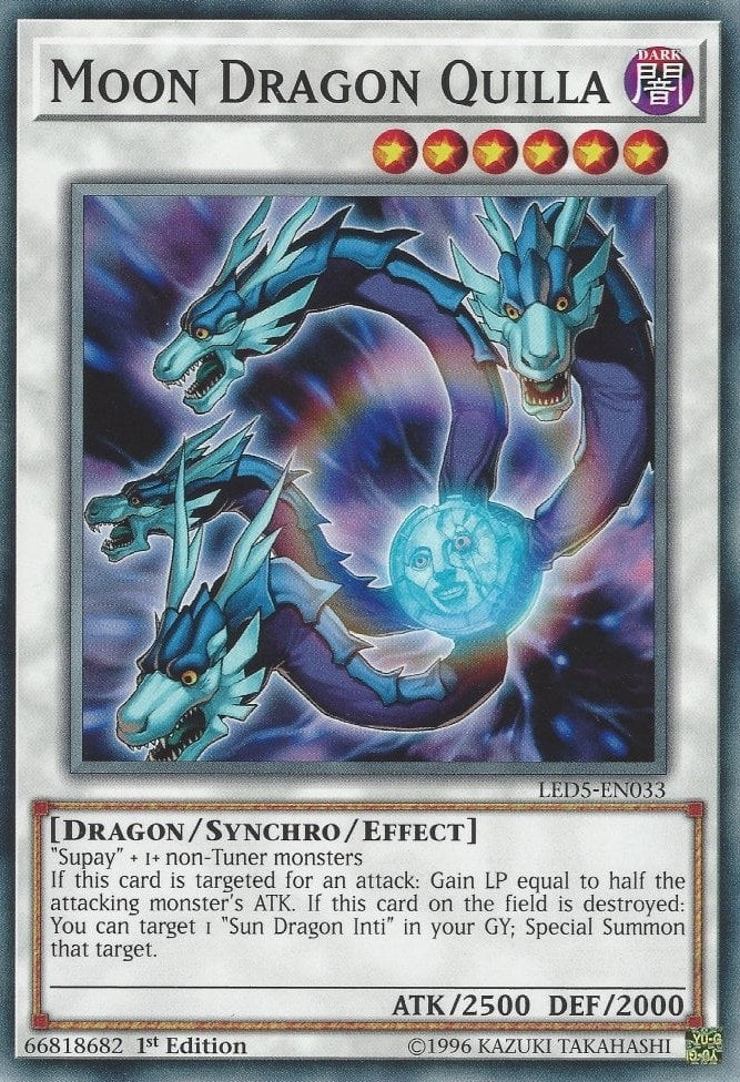 Image for Moon Dragon Quilla (Legendary Duelists: Immortal Destiny) (LED5-EN033) - YuGiOh