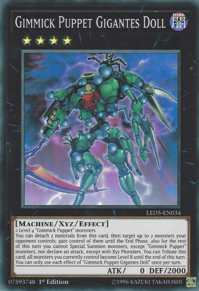 Image for Gimmick Puppet Gigantes Doll (Legendary Duelists: Immortal Destiny) (LED5-EN034) - YuGiOh
