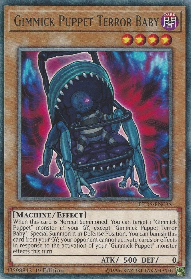 Image for Gimmick Puppet Terror Baby (Legendary Duelists: Immortal Destiny) (LED5-EN035) - YuGiOh