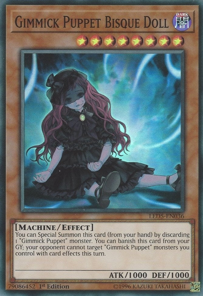 Image for Gimmick Puppet Bisque Doll (Legendary Duelists: Immortal Destiny) (LED5-EN036) - YuGiOh