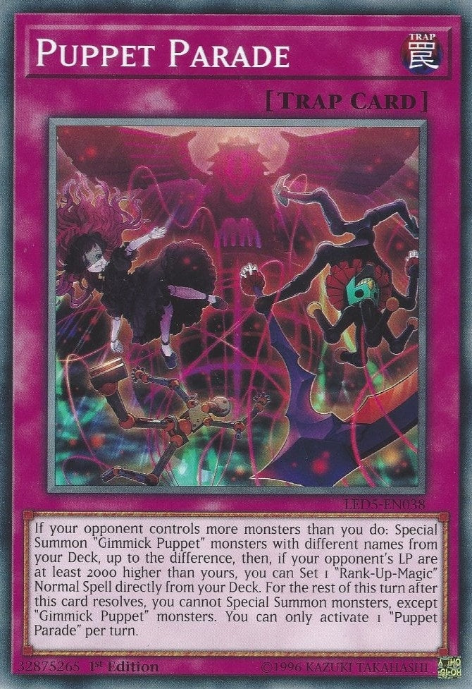 Image for Puppet Parade (Legendary Duelists: Immortal Destiny) (LED5-EN038) - YuGiOh