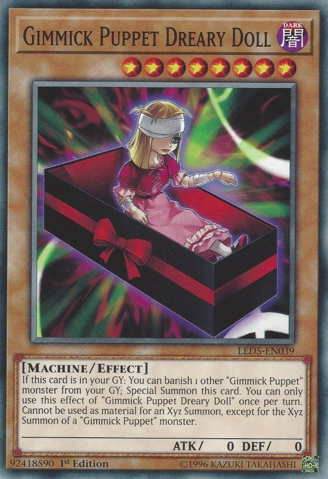 Image for Gimmick Puppet Dreary Doll (Legendary Duelists: Immortal Destiny) (LED5-EN039) - YuGiOh