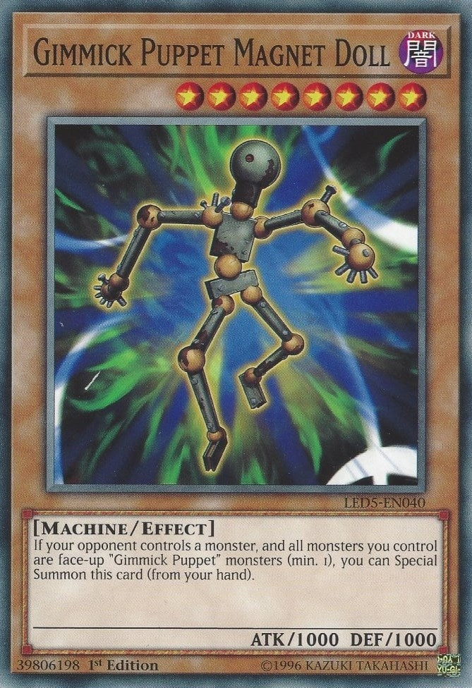 Image for Gimmick Puppet Magnet Doll (Legendary Duelists: Immortal Destiny) (LED5-EN040) - YuGiOh