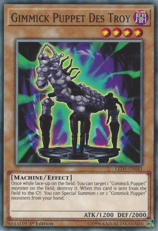 Image for Gimmick Puppet Des Troy (Legendary Duelists: Immortal Destiny) (LED5-EN041) - YuGiOh