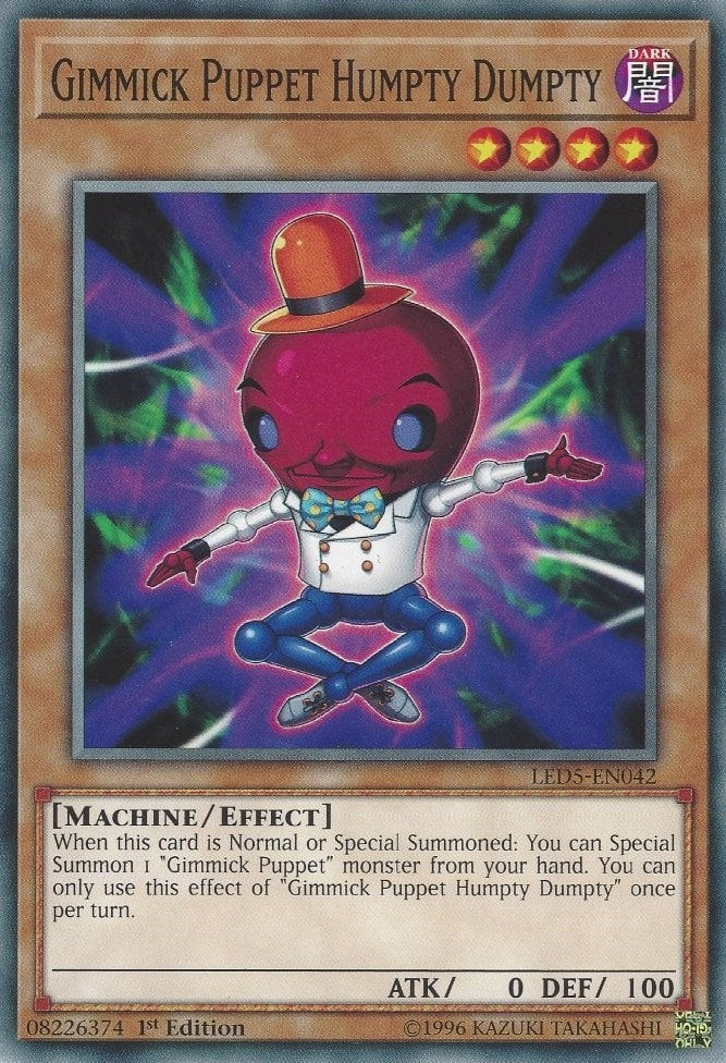 Image for Gimmick Puppet Humpty Dumpty (Legendary Duelists: Immortal Destiny) (LED5-EN042) - YuGiOh