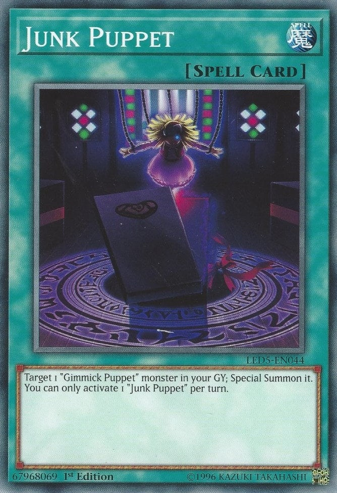 Image for Junk Puppet (Legendary Duelists: Immortal Destiny) (LED5-EN044) - YuGiOh
