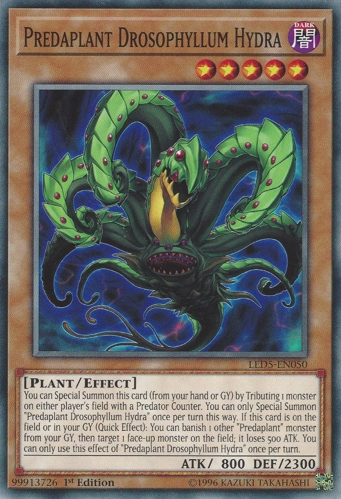 Image for Predaplant Drosophyllum Hydra (Legendary Duelists: Immortal Destiny) (LED5-EN050) - YuGiOh