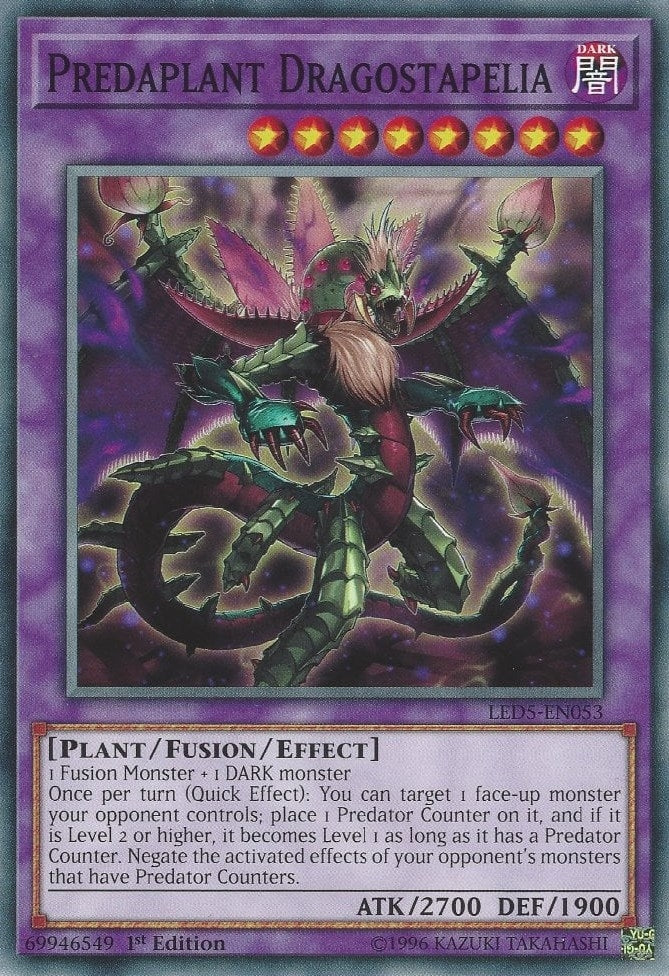 Image for Predaplant Dragostapelia (Legendary Duelists: Immortal Destiny) (LED5-EN053) - YuGiOh