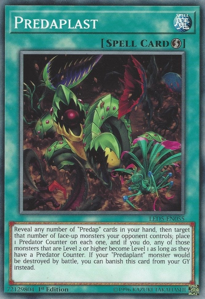 Image for Predaplast (Legendary Duelists: Immortal Destiny) (LED5-EN055) - YuGiOh