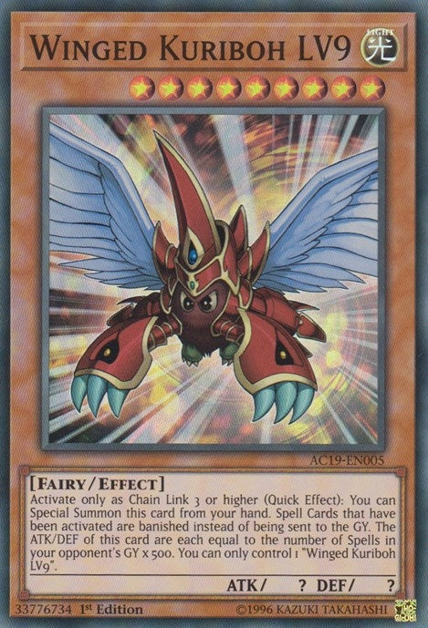 Image for Winged Kuriboh LV9 (Advent Calendar 2019) (AC19-EN005) - YuGiOh