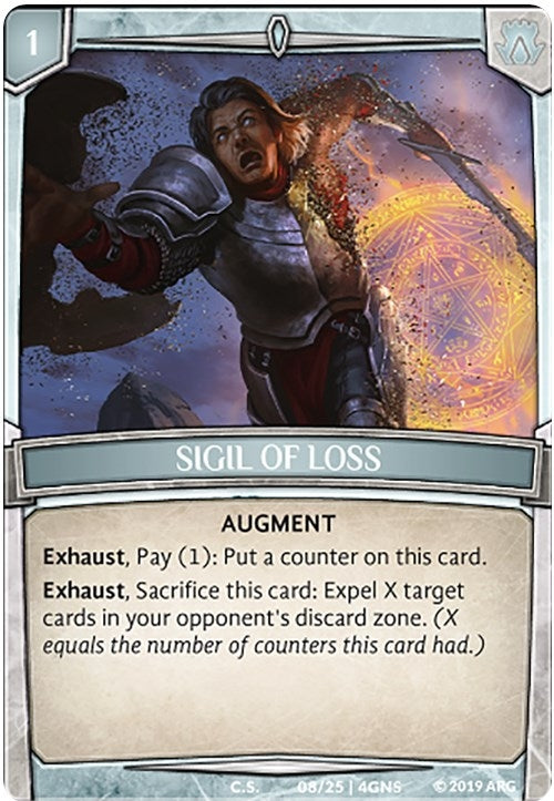 Image for Sigil of Loss (Expansion Pack 2: Genesis) (8/25 | 4GNS) - Argent Saga TCG