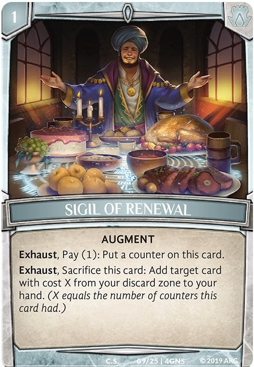 Image for Sigil of Renewal (Expansion Pack 2: Genesis) (9/25 | 4GNS) - Argent Saga TCG
