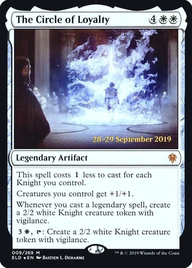 Image for The Circle of Loyalty (Prerelease Cards) (9) - Magic: The Gathering