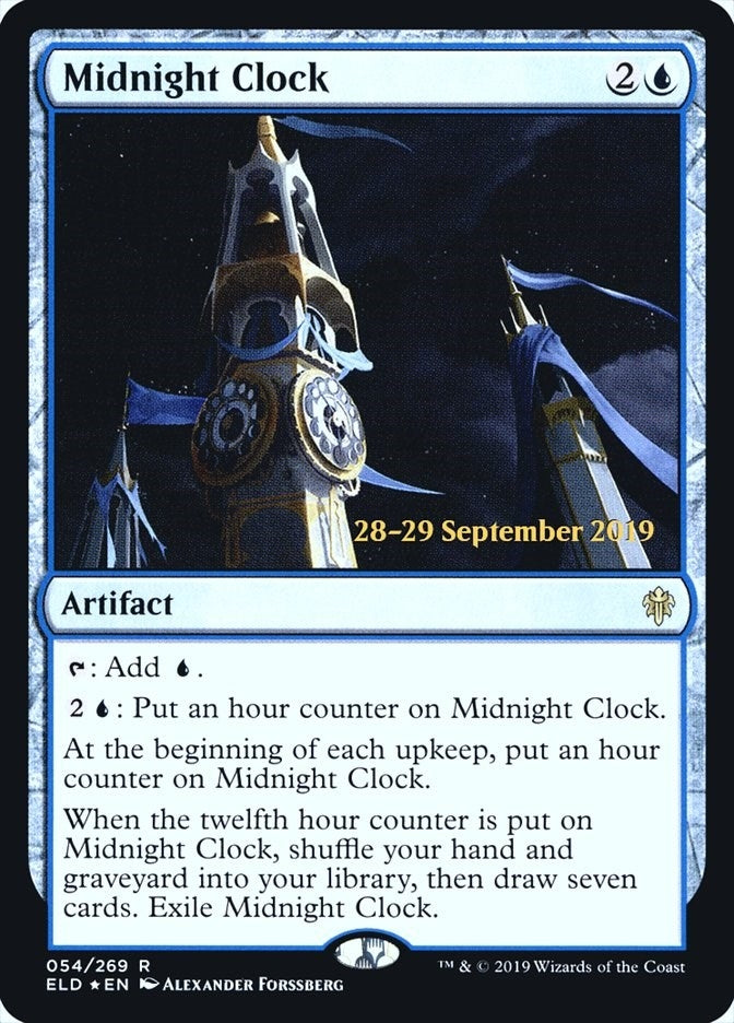 Image for Midnight Clock (Prerelease Cards) (54) - Magic: The Gathering