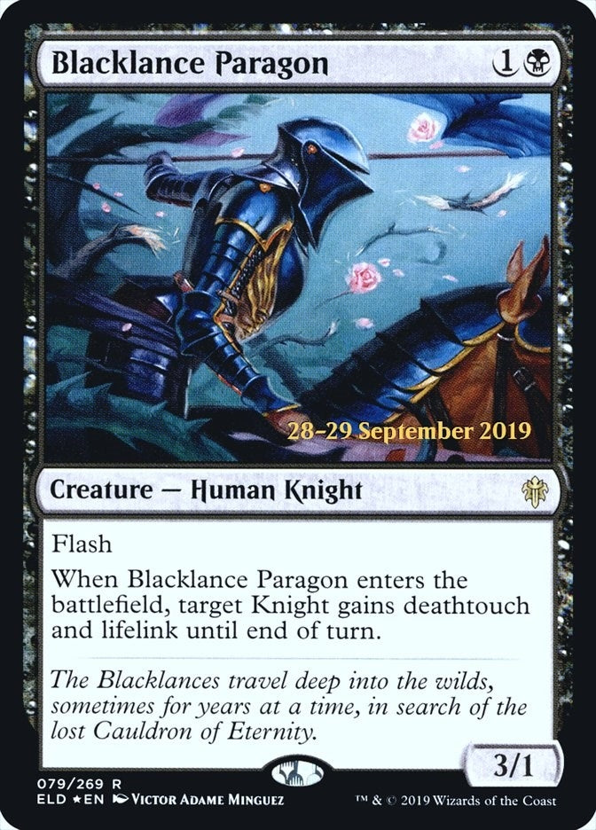 Image for Blacklance Paragon (Prerelease Cards) (79) - Magic: The Gathering
