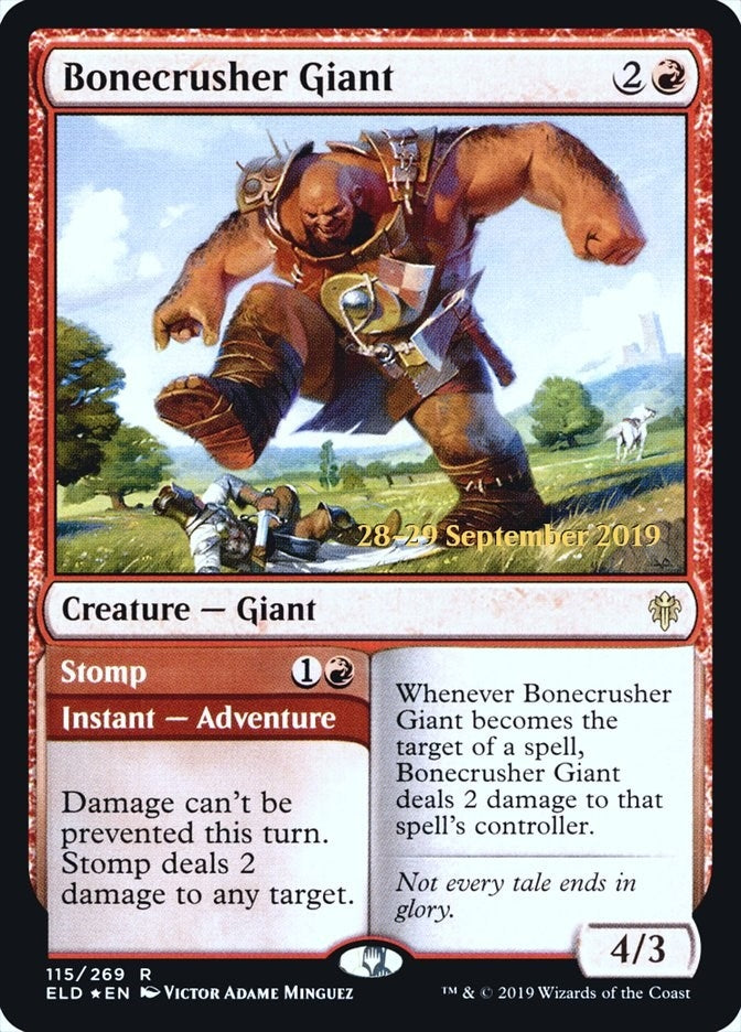Image for Bonecrusher Giant (Prerelease Cards) (115) - Magic: The Gathering