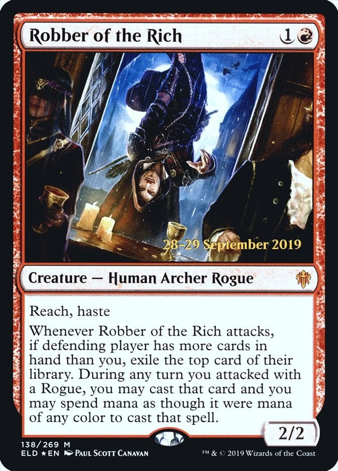 Image for Robber of the Rich (Prerelease Cards) (138) - Magic: The Gathering