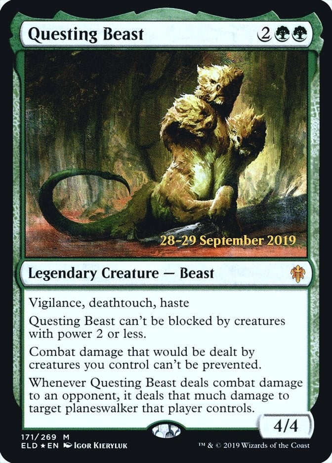 Image for Questing Beast (Prerelease Cards) (171) - Magic: The Gathering
