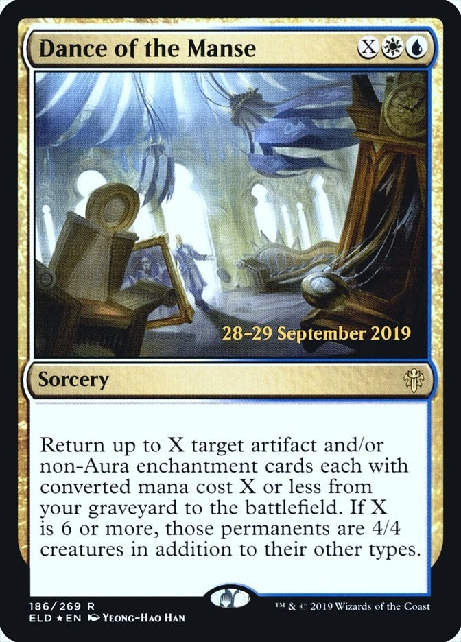 Image for Dance of the Manse (Prerelease Cards) (186) - Magic: The Gathering