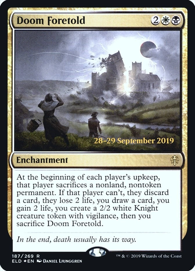 Image for Doom Foretold (Prerelease Cards) (187) - Magic: The Gathering