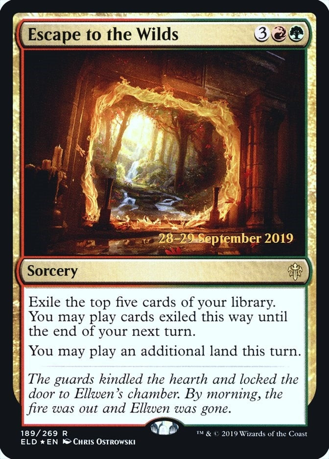 Image for Escape to the Wilds (Prerelease Cards) (189) - Magic: The Gathering