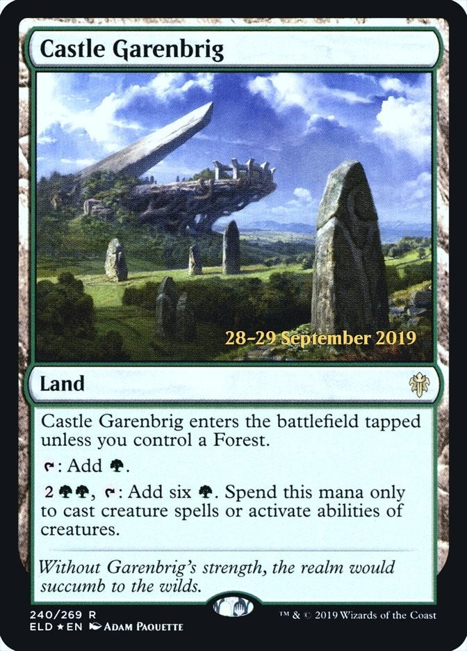 Image for Castle Garenbrig (Prerelease Cards) (240) - Magic: The Gathering