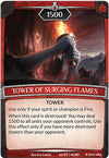 Image for Tower of Surging Flames (Expansion Pack 2: Genesis) (16/25 | 4GNS) - Argent Saga TCG