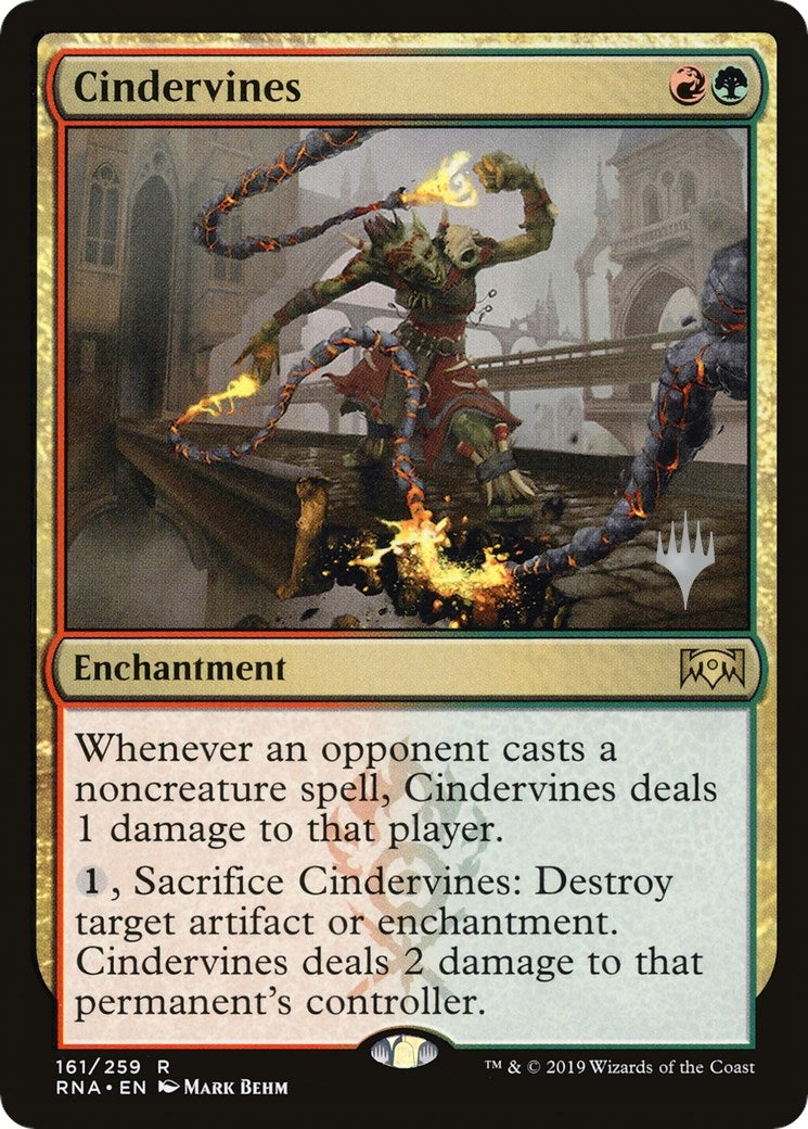 Image for Cindervines (Promo Pack: Throne of Eldraine) (161) - Magic: The Gathering