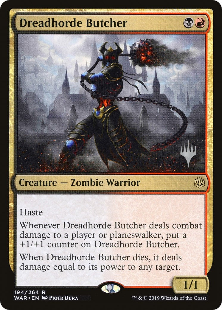 Image for Dreadhorde Butcher (Promo Pack: Throne of Eldraine) (194) - Magic: The Gathering