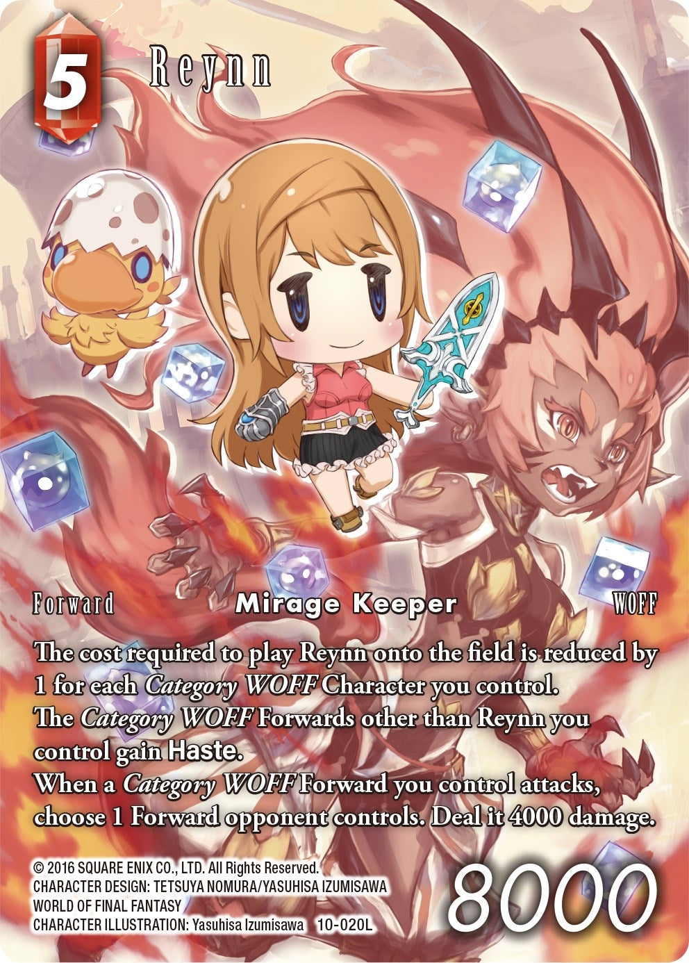 Image for Reynn (Full Art) (Opus X) (10-020L) - Final Fantasy TCG