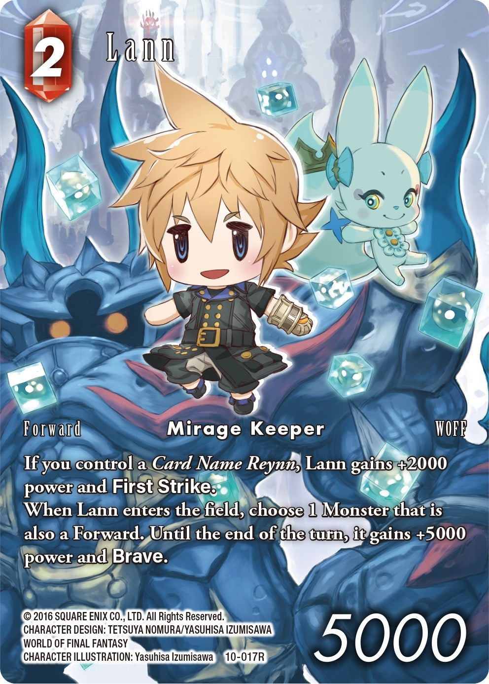 Image for Lann (Full Art) (Opus X) (10-017R) - Final Fantasy TCG