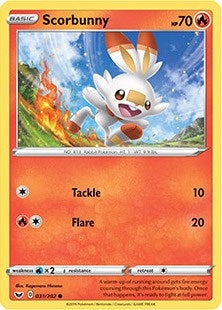 Image for Scorbunny - 031/202 (Premium Collection) (Miscellaneous Cards & Products) (031/202) - Pokemon