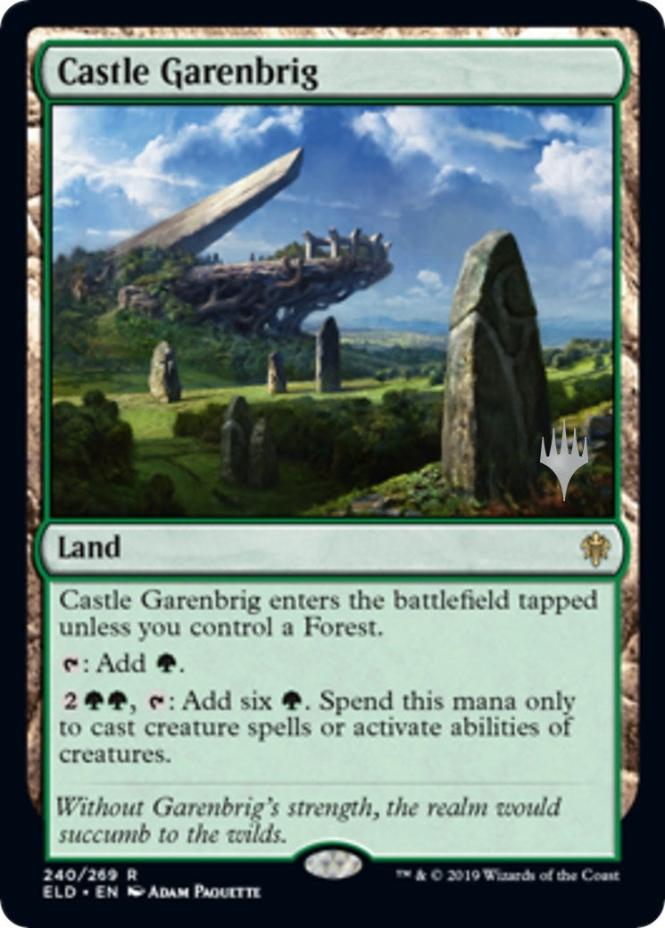 Image for Castle Garenbrig (Promo Pack: Throne of Eldraine) (240) - Magic: The Gathering