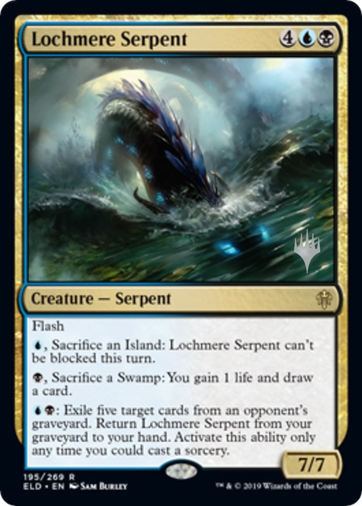 Image for Lochmere Serpent (Promo Pack: Throne of Eldraine) (195) - Magic: The Gathering
