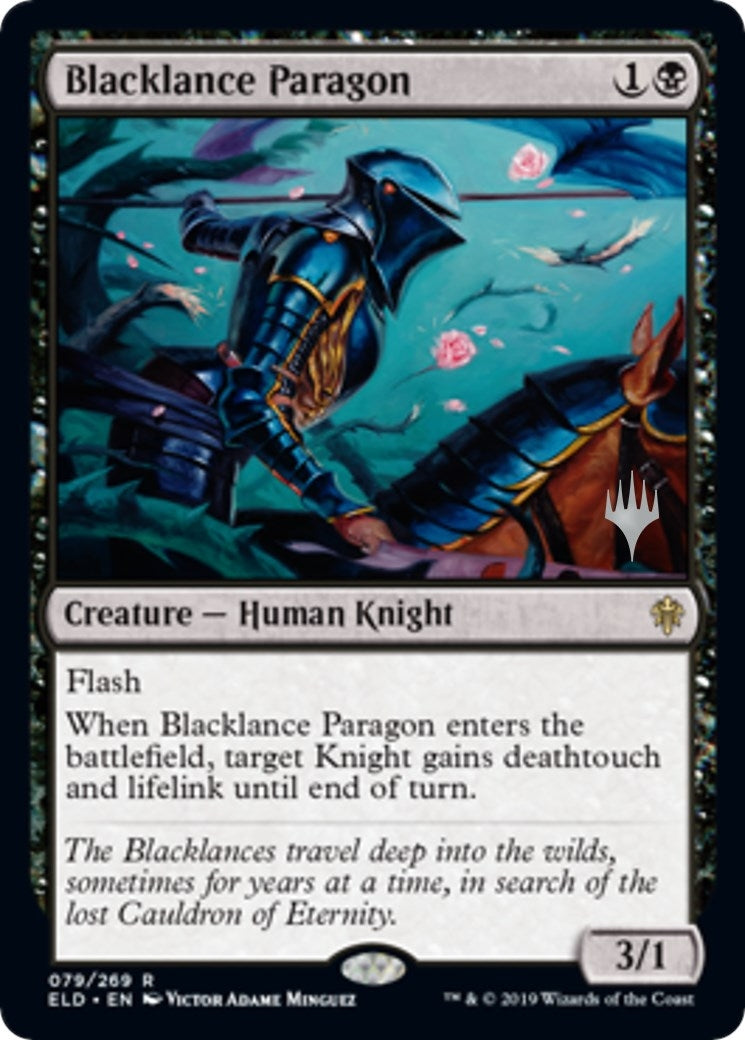 Image for Blacklance Paragon (Promo Pack: Throne of Eldraine) (79) - Magic: The Gathering