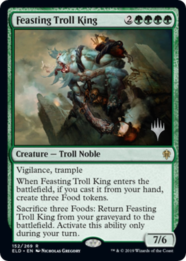 Image for Feasting Troll King (Promo Pack: Throne of Eldraine) (152) - Magic: The Gathering