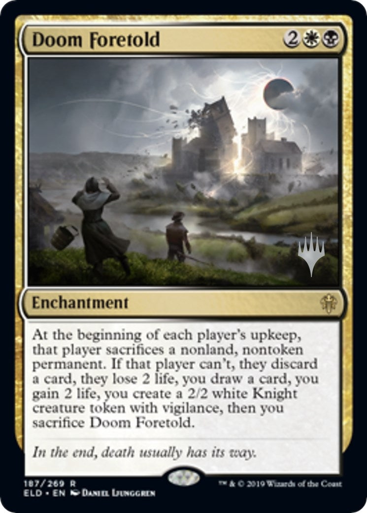 Image for Doom Foretold (Promo Pack: Throne of Eldraine) (187) - Magic: The Gathering
