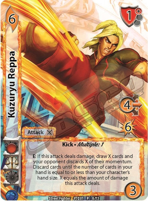 Image for Kuzuryu Reppa (Full Art Promo) (Street Fighter CCG) (6/12) - UniVersus