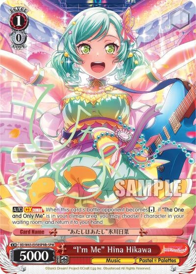 Image for "I'm Me" Hina Hikawa (SPM) (B) (BanG Dream! Girls Band Party! Vol.2) (BD/W63-E058SPMb SPM) - Weiss Schwarz