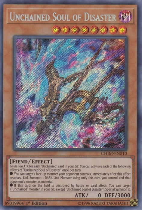 Image for Unchained Soul of Disaster (Chaos Impact) (CHIM-EN010) - YuGiOh