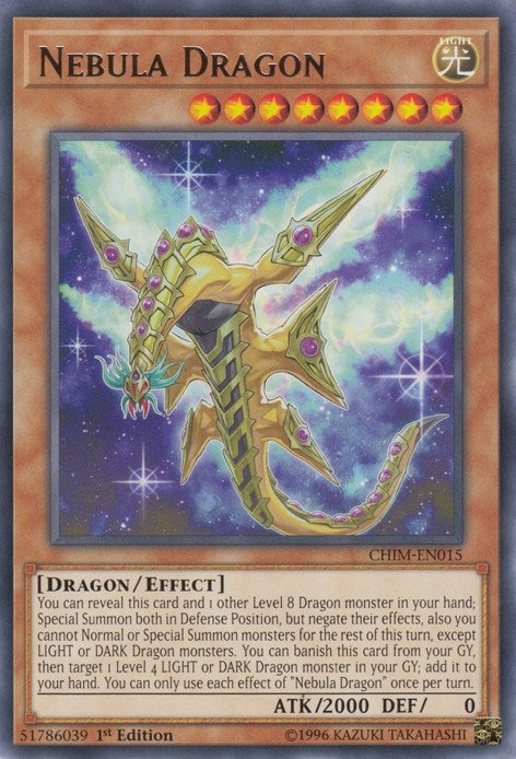 Image for Nebula Dragon (Chaos Impact) (CHIM-EN015) - YuGiOh