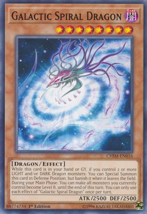 Image for Galactic Spiral Dragon (Chaos Impact) (CHIM-EN016) - YuGiOh