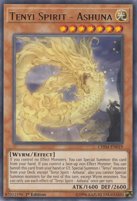 Image for Tenyi Spirit - Ashuna (Chaos Impact) (CHIM-EN019) - YuGiOh