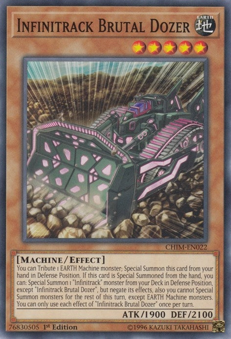 Image for Infinitrack Brutal Dozer (Chaos Impact) (CHIM-EN022) - YuGiOh